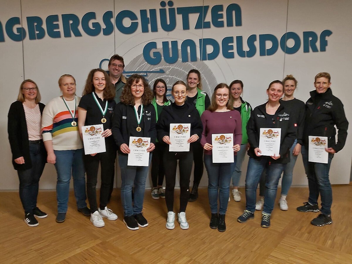 Die Damen aus dem Schützengau Pöttmes-Neuburg konnten mit ihren Schießleistungen wieder überzeugen.