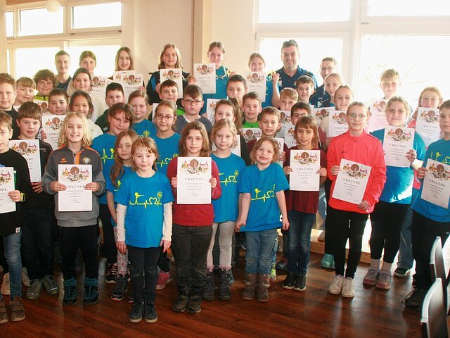 Auch sportliche Höchstleistungen ohne Auflage am Nachmittag.